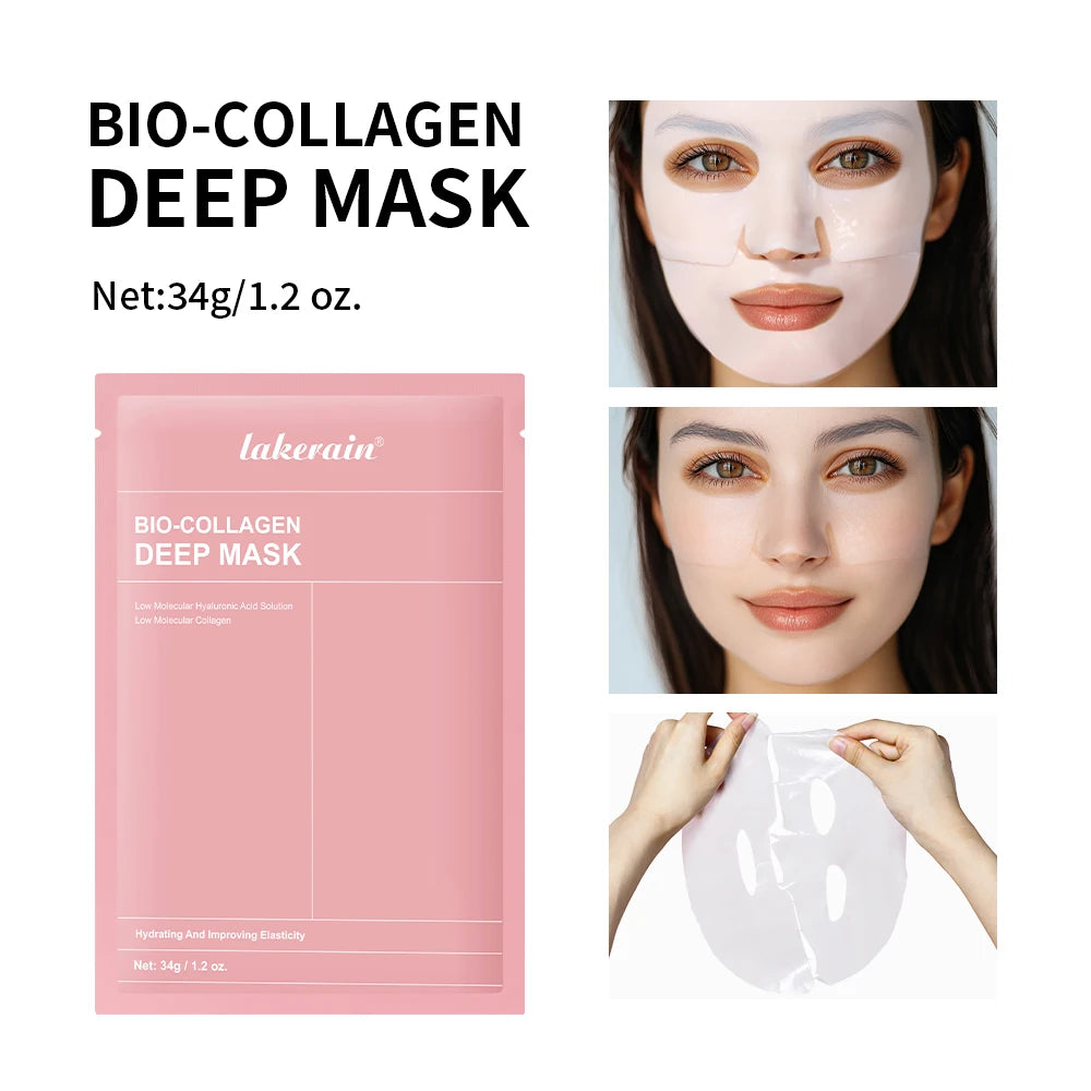 Máscara Hidrogel de Bio-Colagénio – Hidratação Profunda Noturna