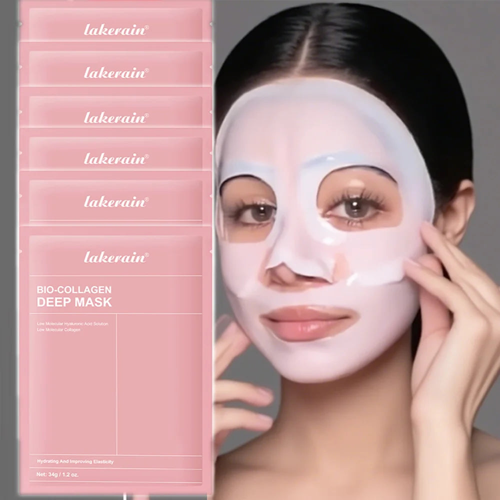 Máscara Hidrogel de Bio-Colagénio para hidratação facial noturna