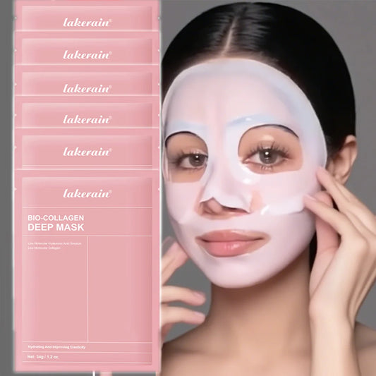 Máscara Hidrogel de Bio-Colagénio para hidratação facial noturna