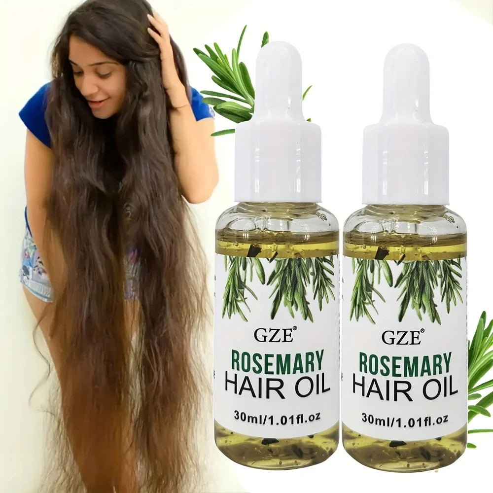 Óleo de Alecrim para o Couro Cabeludo – Fortalece Todos os Tipos de Cabelo