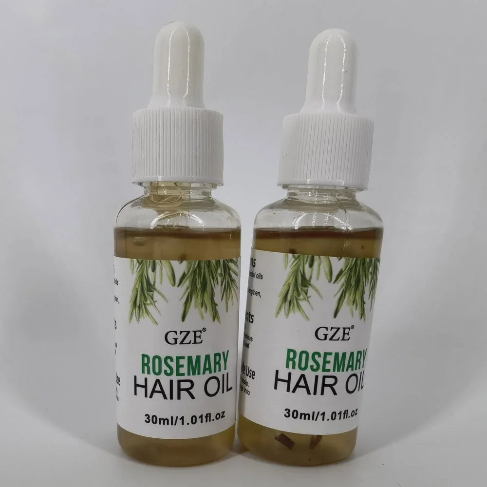 Óleo de Alecrim para o Couro Cabeludo – Fortalece Todos os Tipos de Cabelo