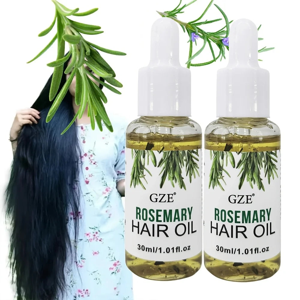 Óleo de Alecrim para o Couro Cabeludo – Fortalece Todos os Tipos de Cabelo