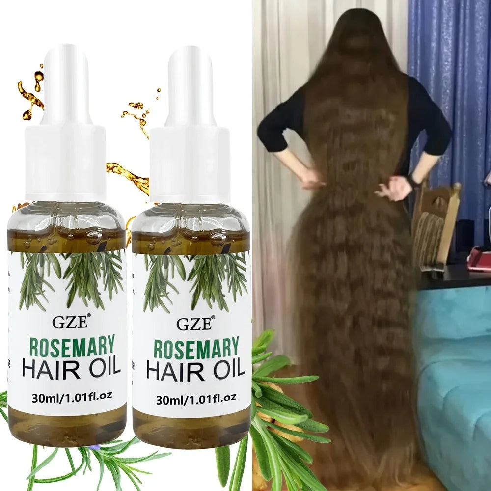 Óleo de Alecrim para o Couro Cabeludo – Fortalece Todos os Tipos de Cabelo